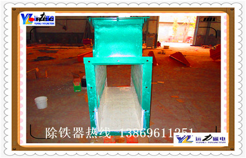 管道除鐵器，海南管道除鐵器型號_海南管道除鐵器型號廠(chǎng)家應用安裝示意圖型12000高斯_可定制工作原理