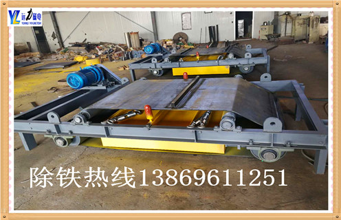 帶式除鐵器，遼寧帶式除鐵器布置_強磁遼寧帶式除鐵器布置工作原理構造選型_廠(chǎng)家 