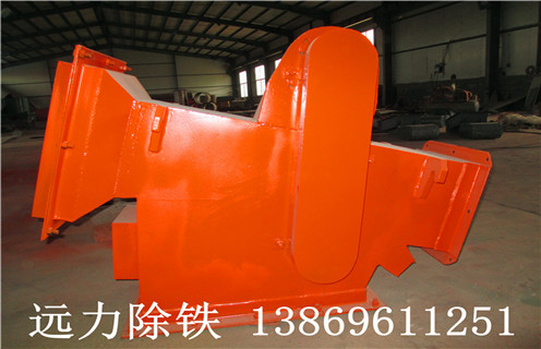 管道除鐵器，河北管道式除鐵器_河北管道式除鐵器應用安裝示意圖型12000高斯_可定制工作原理