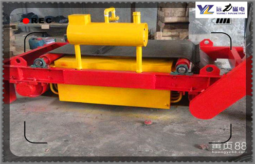 電磁自卸式除鐵器，臨朐電磁自卸式除鐵器公司工作視頻_國家標準_臨朐電磁自卸式除鐵器公司圖片訂做配電箱型號
