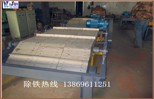 永磁自卸式除鐵器，福建永磁自卸式除鐵器特點(diǎn)_內部磁塊安裝方法_福建永磁自卸式除鐵器特點(diǎn)內部批發(fā)圖片示意圖定制供應型號價(jià)格 