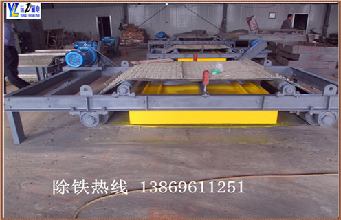 永磁自卸式除鐵器，廣西RCYD系列永磁自卸式除鐵器_內部磁塊安裝方法_廣西RCYD系列永磁自卸式除鐵器批發(fā)如何卸鐵特點(diǎn)供應型號價(jià)格